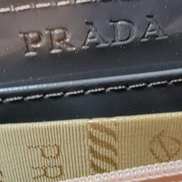 PRADA  Zipper Long Wallet Purse Clutch Nylon  Gray - Picture 3 of 16